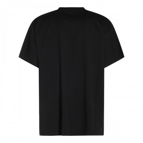 BLACK COTTON T-SHIRT