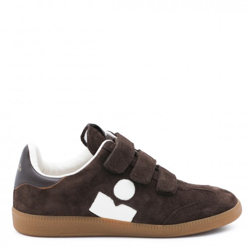 BROWN LEATHER SNEAKERS