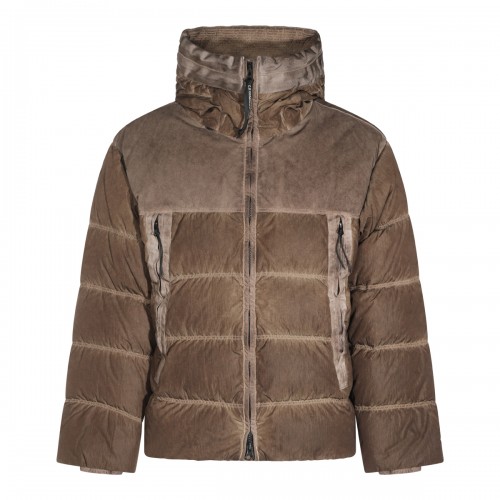 BROWN DOWN JACKET