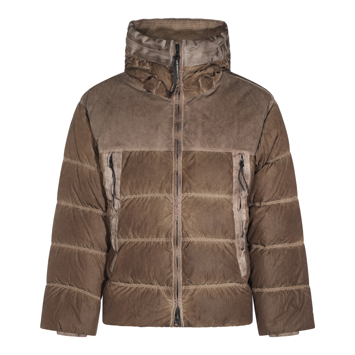 BROWN DOWN JACKET