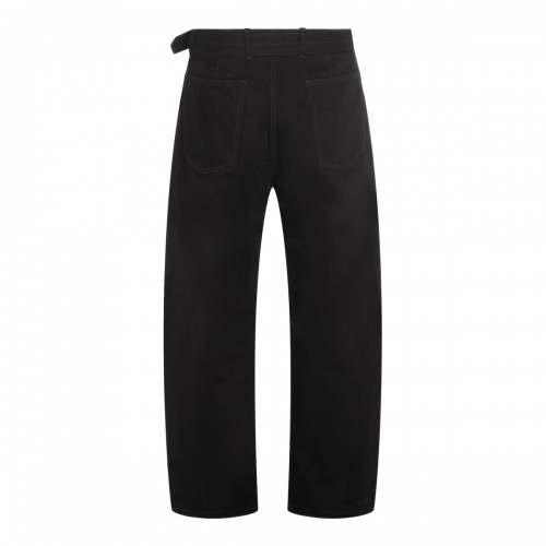 BLACK COTTON JEANS