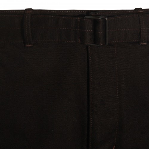 BLACK COTTON JEANS