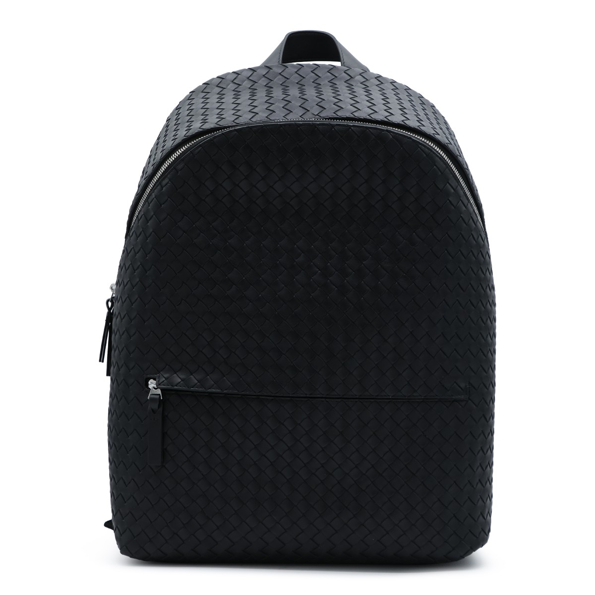 BLACK LEATHER BACKPACK