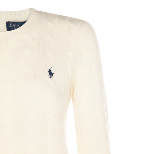 CREAM WOOL KNITWEAR