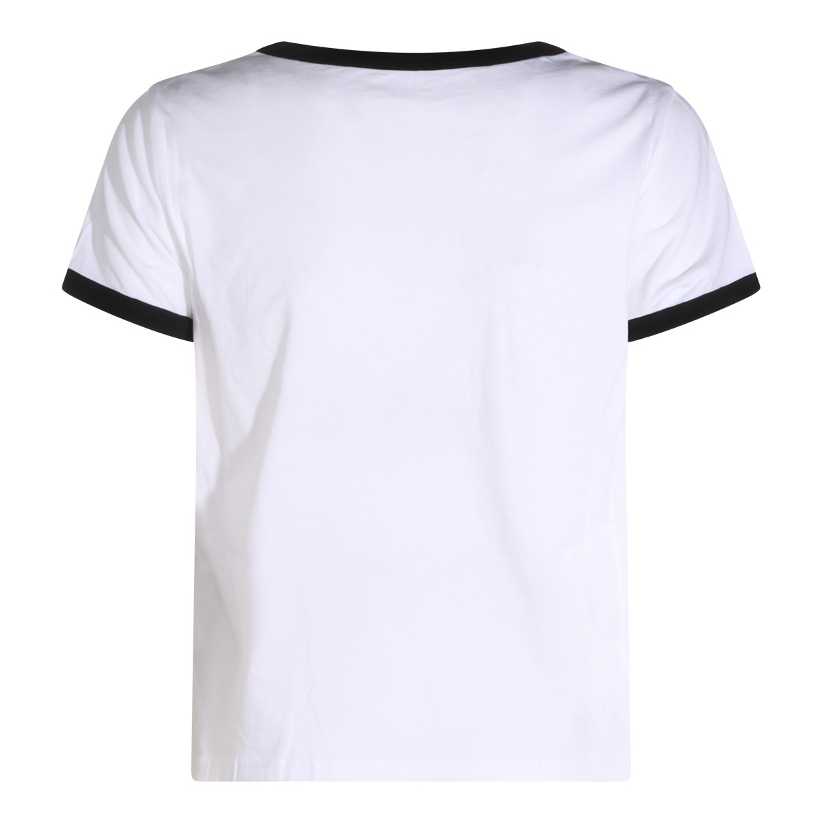 WHITE COTTON T-SHIRT