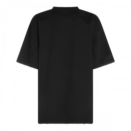 BLACK COTTON T-SHIRT 2