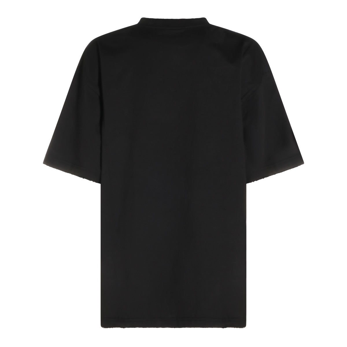 BLACK COTTON T-SHIRT