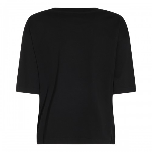 BLACK COTTON T-SHIRT 2