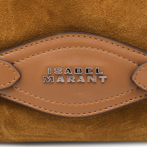 COGNAC SUEDE TILPA MINI SHOULDER BAG