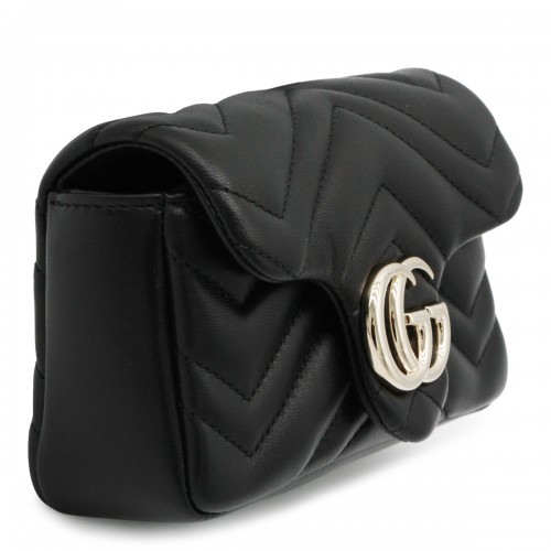 BLACK LEATHER MARMONT MINI BAG
