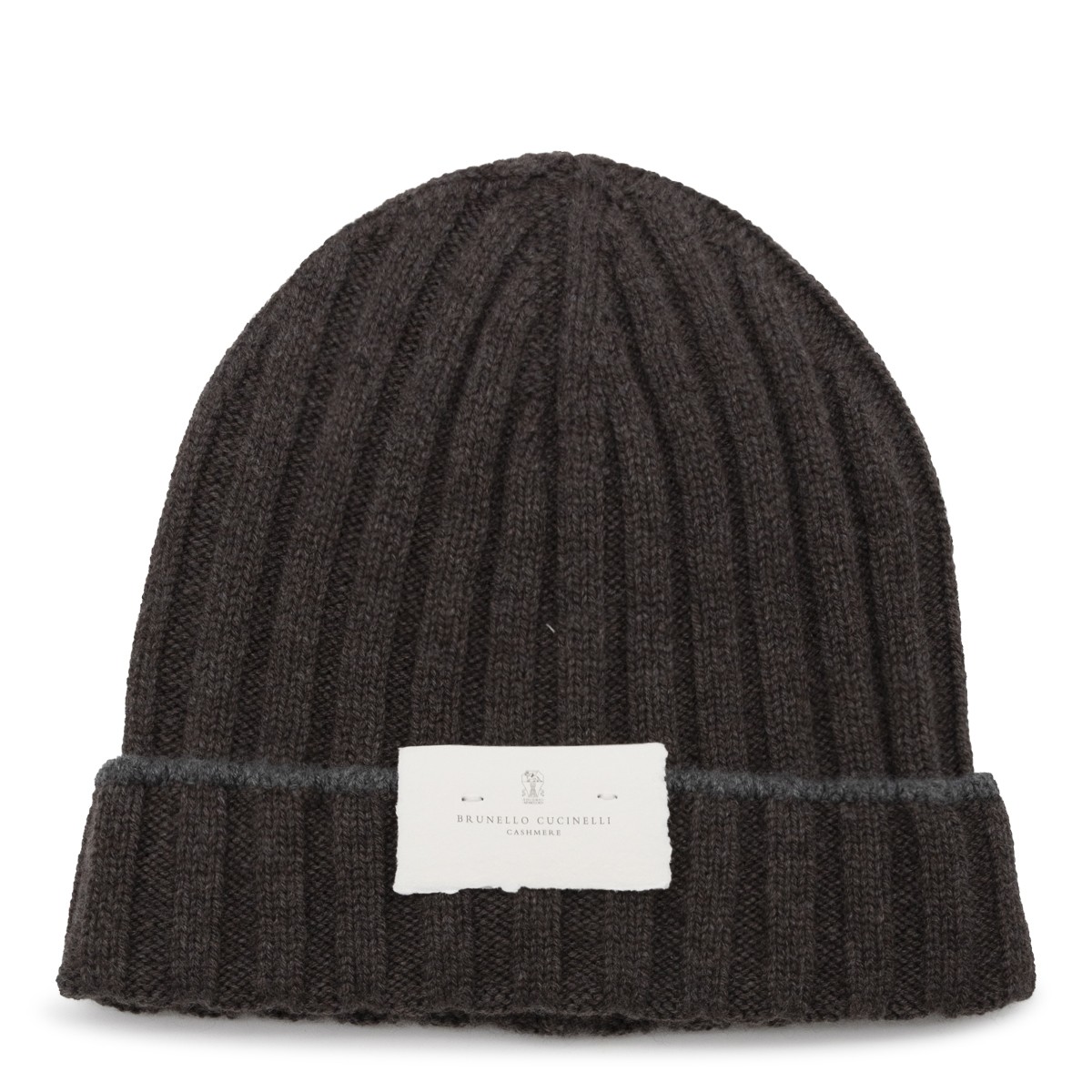 BROWN CASHMERE BEANIE