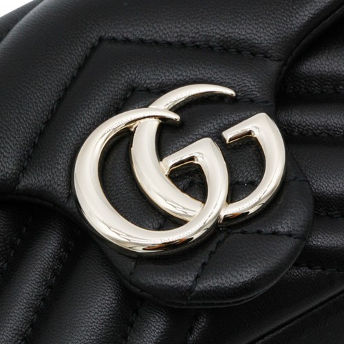 BLACK LEATHER MARMONT MINI BAG