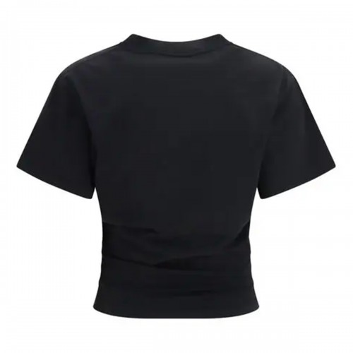 BLACK COTTON PALM T-SHIRT 2