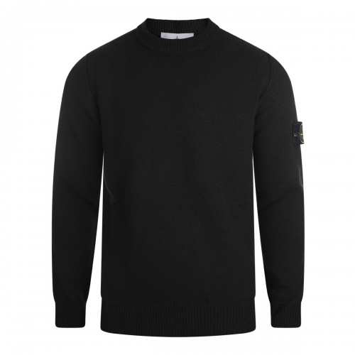 BLACK WOOL SWEATER