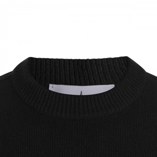 BLACK WOOL SWEATER