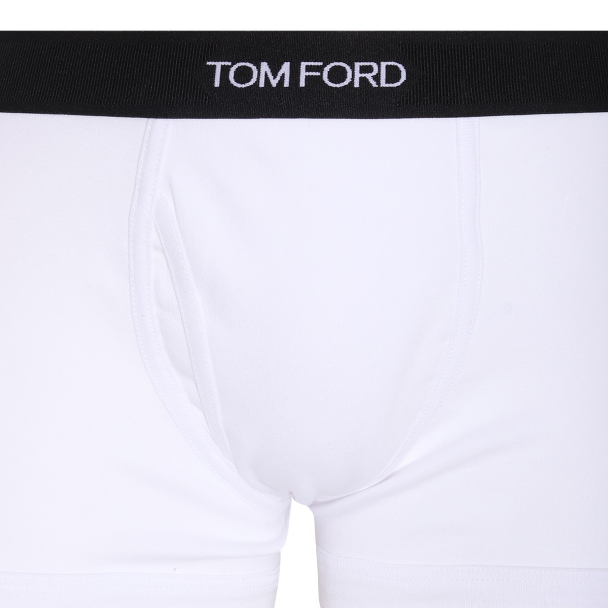 WHITE COTTON BOXER