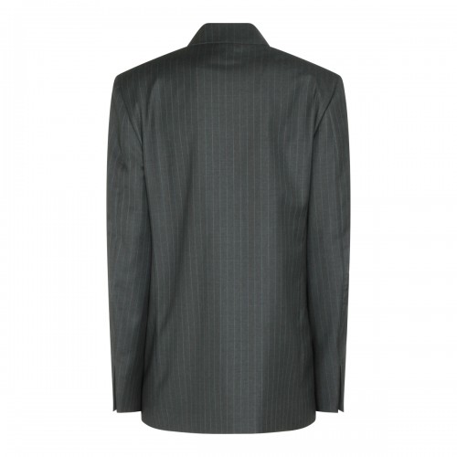 GREY WOOL BLAZER