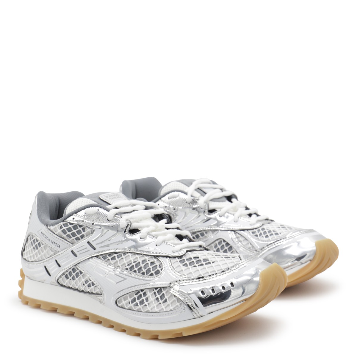 SILVER ORBIT SNEAKERS