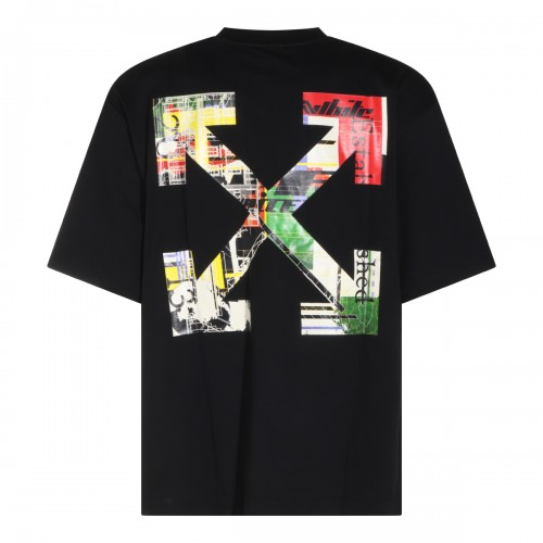 BLACK COTTON ARROWS T-SHIRT 2