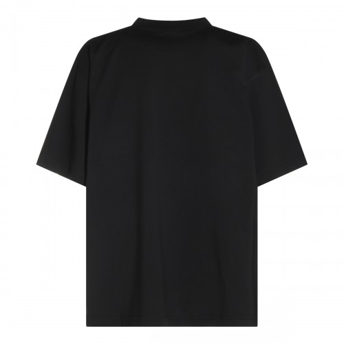 BLACK COTTON T-SHIRT