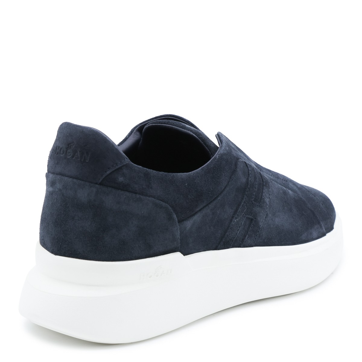 BLUE SUEDE H 580 SLIP ON SNEAKERS