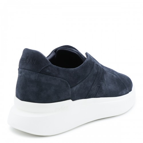 BLUE SUEDE H 580 SLIP ON SNEAKERS