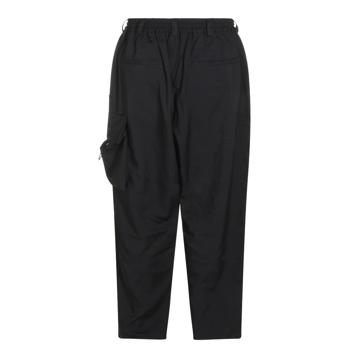 BLACK CARGO PANTS