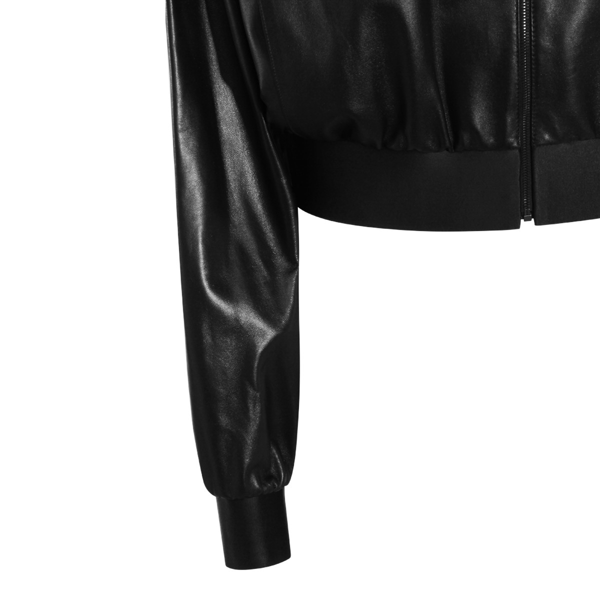 BLACK LEATHER JACKET