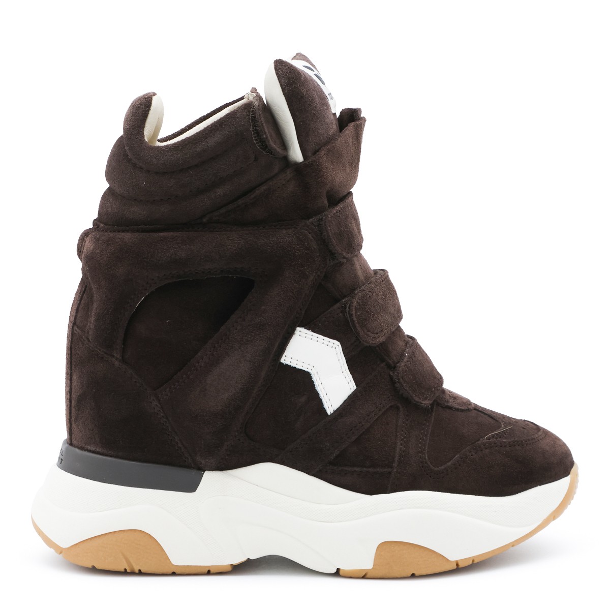 CHOCOLATE AND MILKY WHITE LEATHER...