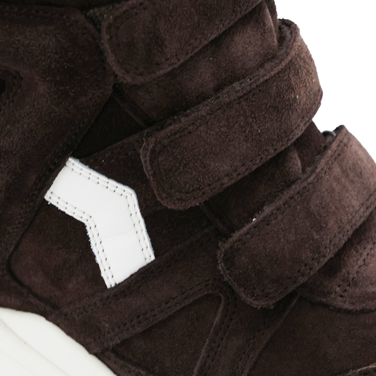 CHOCOLATE AND MILKY WHITE LEATHER...