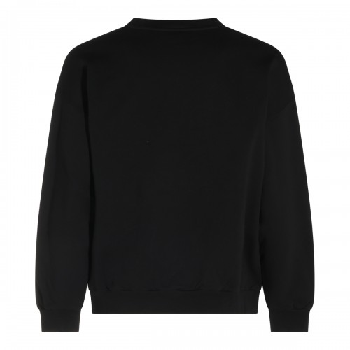 BLACK COTTON SWEATSHIRT 2