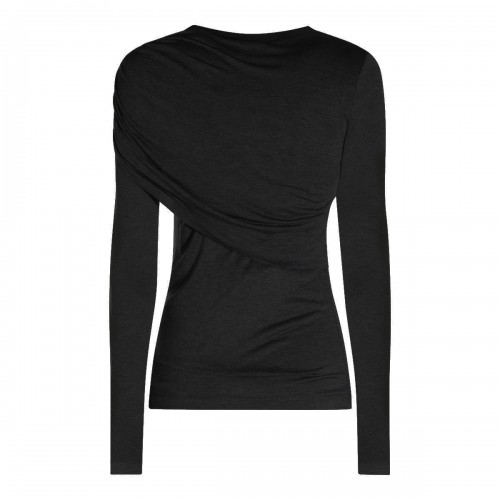 BLACK VISCOSE TOP 2