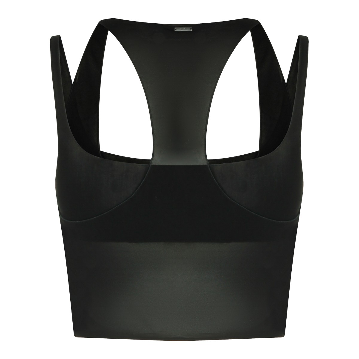 BLACK STRETCH TOP
