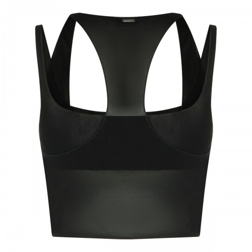 BLACK STRETCH TOP