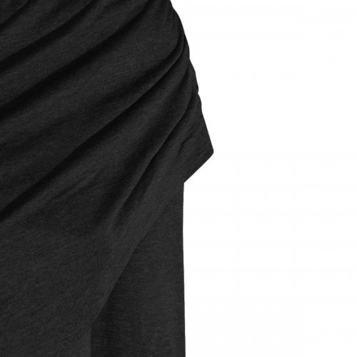 BLACK VISCOSE TOP