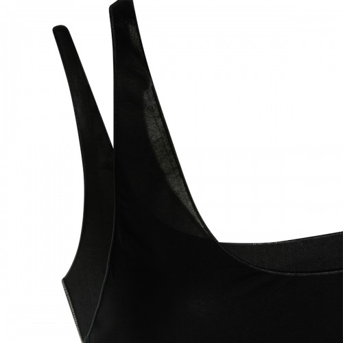 BLACK STRETCH TOP