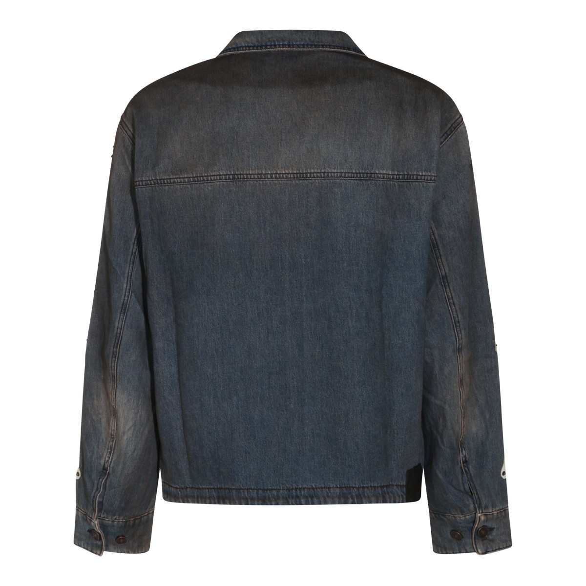 DARK DUST LEA BONES COTTON CASUAL JACKET