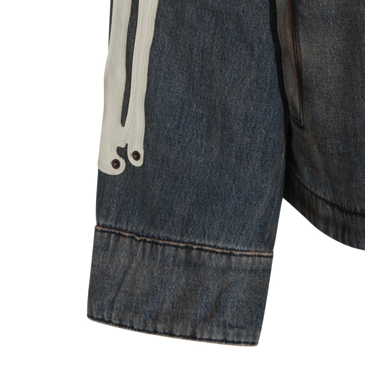 DARK DUST LEA BONES COTTON CASUAL JACKET