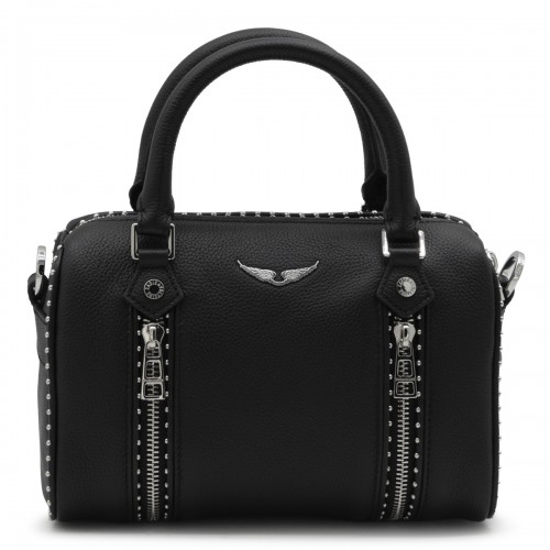 BLACK LEATHER SUNNY SMALL...