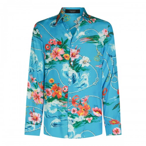 MULTICOLOR FLUID SHIRT
