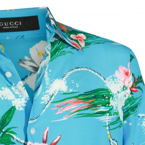 MULTICOLOR FLUID SHIRT