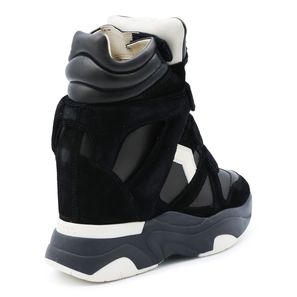 BLACK LEATHER BALSKEE SNEAKERS