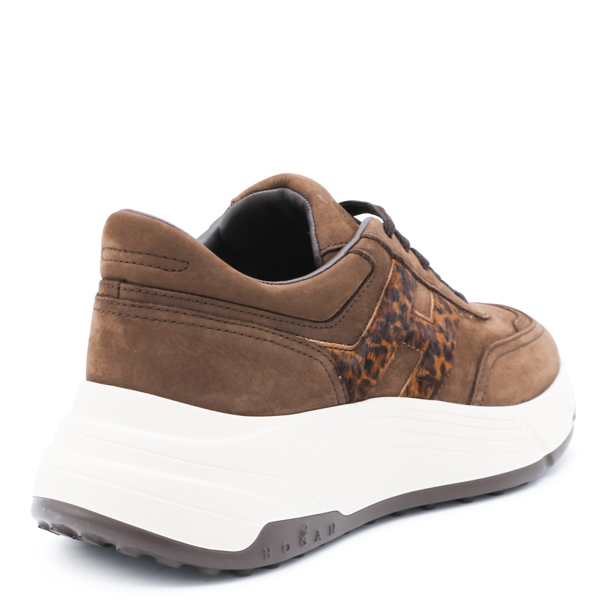 BROWN SUEDE HI-FI SNEAKERS