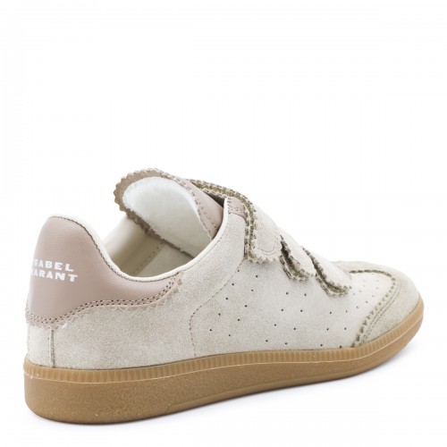 TAUPE LEATHER BETH SNEAKERS