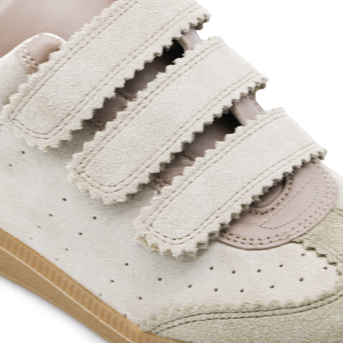 TAUPE LEATHER BETH SNEAKERS