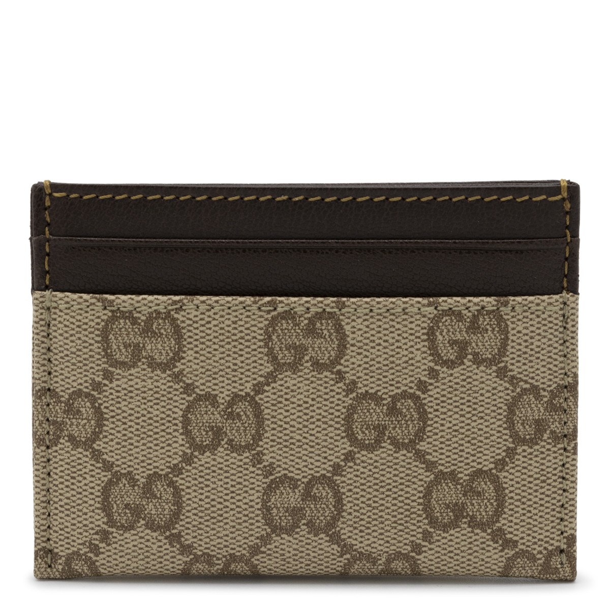 BEIGE EBONY ESSENCE CLASSIC CARD HOLDER