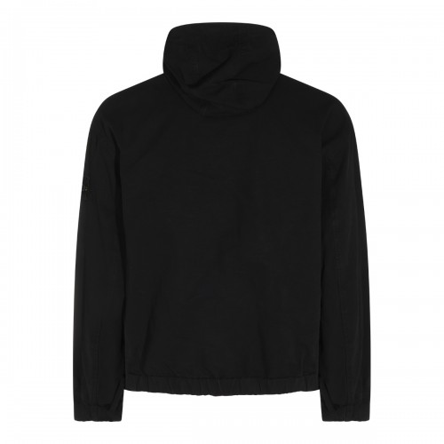 BLACK COTTON CASUAL JACKET 2