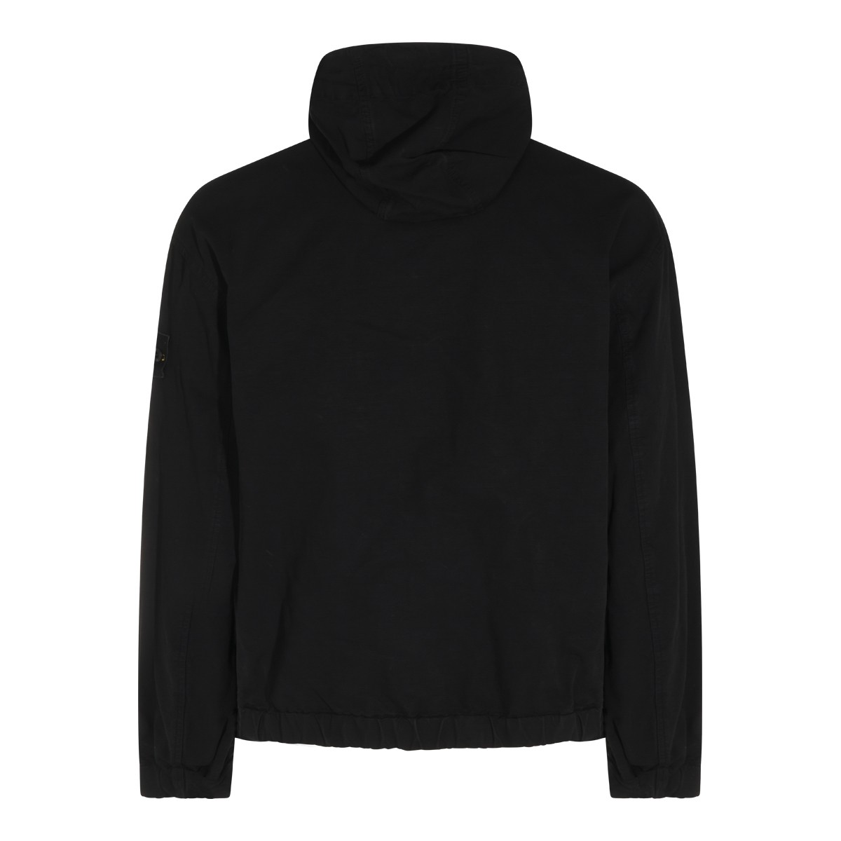 BLACK COTTON CASUAL JACKET