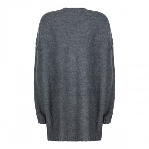 GREY MELANGE WOOL BLEND... 2
