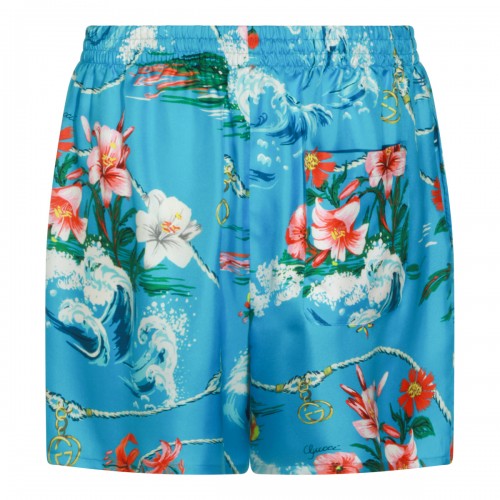 MULTICOLOR FLUID SHORTS